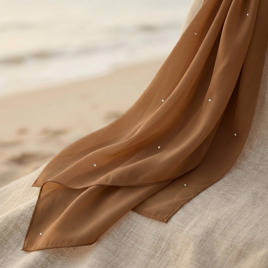 Kehva Kahve Mihver Tezyin Şal