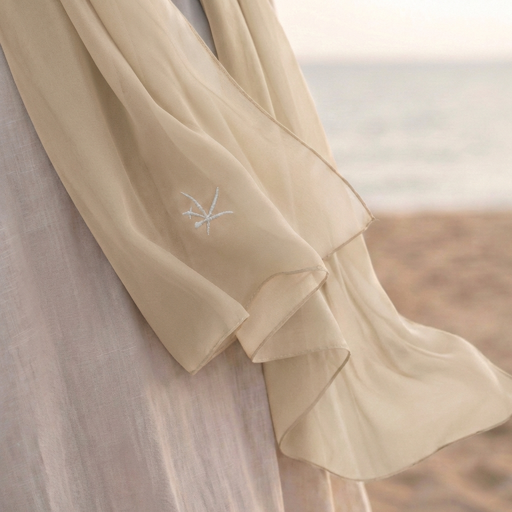 Kehva Bej Mihver Nakış Şal