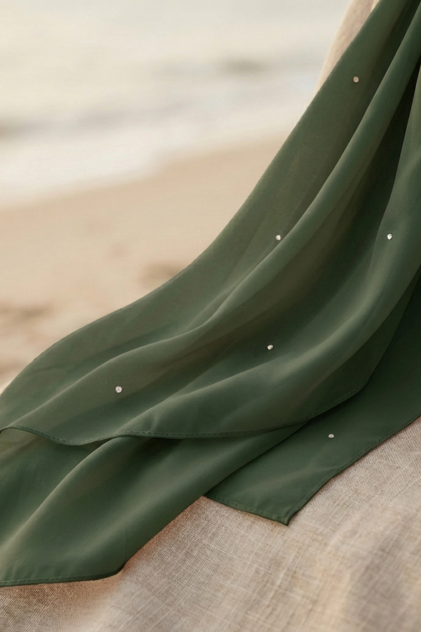 Kehva Zümrüt Mihver Tezyin Şal